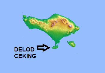 Gumi Delod Ceking dan Dadu yang Terbalik