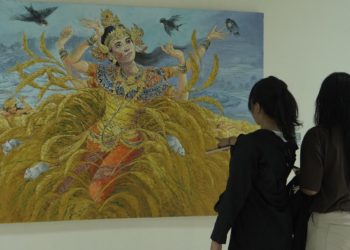 Dewi Sri dan Spirit Kemerdekaan dalam Pameran Seni Rupa di Undiksha Singaraja
