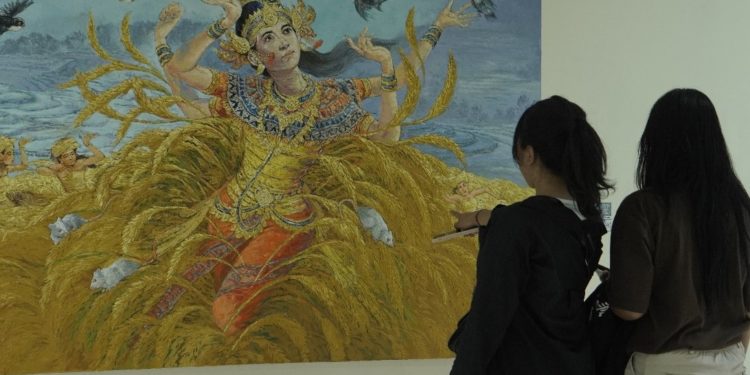 Dewi Sri dan Spirit Kemerdekaan dalam Pameran Seni Rupa di Undiksha Singaraja
