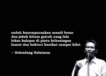 Puisi-puisi Selendang Sulaiman | Meditasi