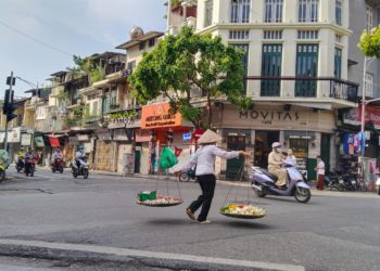 Di Hanoi, Vietnam, yang Tradisional yang Menjadi Andalan