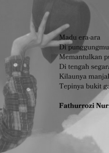 Puisi-puisi Fathurrozi Nuril Furqon | Kelahiran Joko Tole