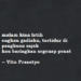 Puisi-puisi Vito Prasetyo | Gadis, Melankolia Pagi