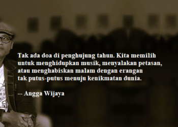 Sajak-Sajak Angga Wijaya | Meditasi Akhir Tahun