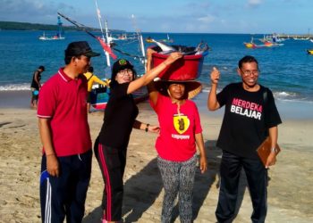 Pasih Kauh Desa Adat Kedonganan dan Kafe yang Dikelola Banjar-banjar   