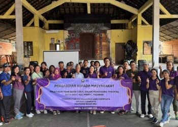 Pengabdian Masyarakat Dosen Prodi DIV Manajemen Bisnis Pariwisata Politeknik Negeri Bali di Desa Adat Ole, Marga, Tabanan