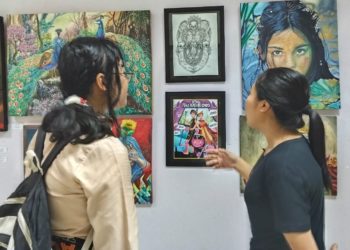 Dirah dan Pilkada dalam Mozaik Asik,  Sebuah Pameran Kebebasan Seniman Muda Undiksha