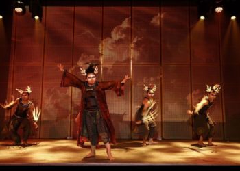 Betapa Ceria Anak-anak Sanggar Uyah Lengis Memainkan “I Siap Selem” di Galeri Indonesia Kaya