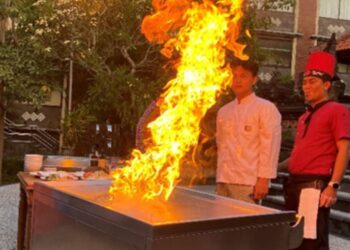 HIBACHI: Spektakel Rasa dan Api di Atas Panggangan