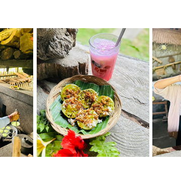 Belajar dan Menikmati Laklak di Warung Secret Aan, di Sudut Tersembunyi Desa Aan, Klungkung