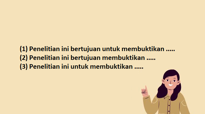 Benarkah “bertujuan untuk” itu Lewah?