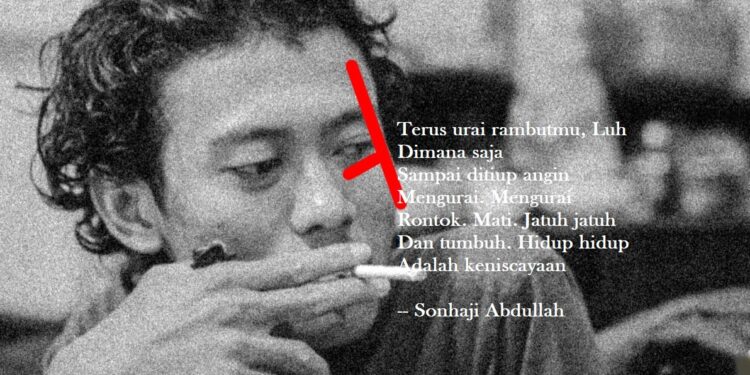 Puisi-puisi Sonhaji Abdullah | Di Depanmu Cermin
