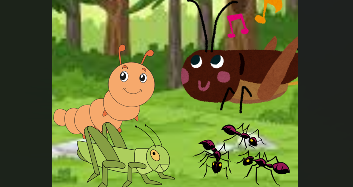 Dongeng | Si Jangkrik Kalung yang Terlalu Percaya Diri