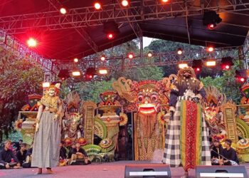Barong Landung Mepajar di Denpasar Festival 2024: “Local Genius” dari Desa Adat Sumerta, Denpasar Timur