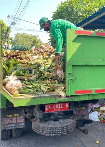 Tangani Sampah, di Banjar Tunjung Sari, Denpasar, Bak Sampah Dilengkapi CCTV