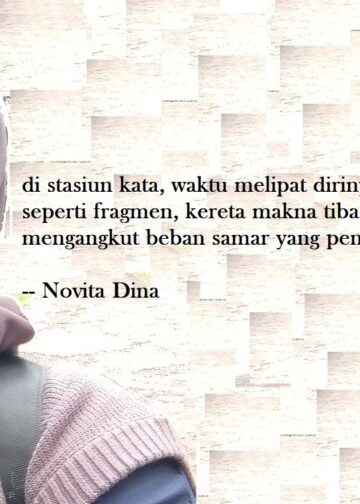 Puisi-puisi Novita Dina | Stasiun Kata-kata
