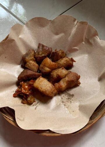 Babi Goreng Warunk Dadong Located di Blahkiuh: Tersembunyi dan Dicari Selalu