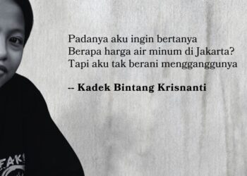 Puisi-puisi Kadek Bintang Krisnanti | Danau Sunter, Mari Menari