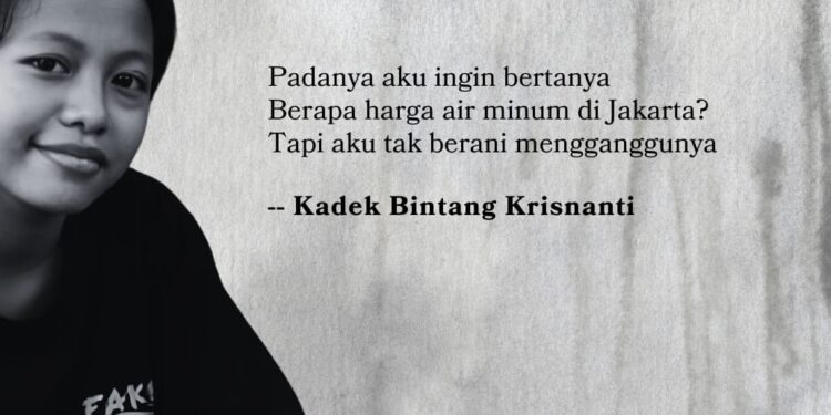 Puisi-puisi Kadek Bintang Krisnanti | Danau Sunter, Mari Menari