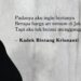 Puisi-puisi Kadek Bintang Krisnanti | Danau Sunter, Mari Menari
