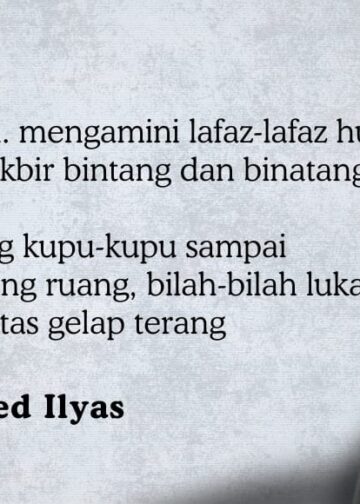 Puisi-Puisi Abed Ilyas | Rencana Bermain