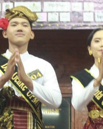 Dewa Gede Widiatmika dan Ketut Prameisti Adinda Divani, Duta GenRe UPMI Bali 2025