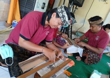 Lontar Tutur Aji Mas Ganda Purantaka Petak  tentang Tujuan Hidup Kemoksan, Ditemukan di Griya Sakti Nyalian-Klungkung