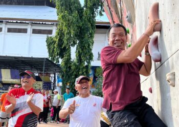 Atletnya Berprestasi, Sarana Panjat Tebing Buleleng Diperbaiki dengan Hibah 1 M