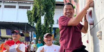 Atletnya Berprestasi, Sarana Panjat Tebing Buleleng Diperbaiki dengan Hibah 1 M