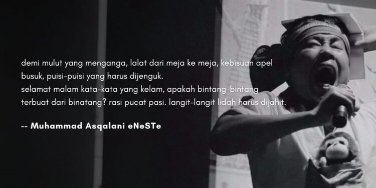 Puisi-puisi Muhammad Asqalani eNeSTe | Lorong Kata