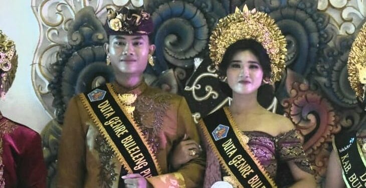 Bayu Sena Putrawan dan Anggi Sutami Dewi Jadi Duta GenRe Buleleng 2025