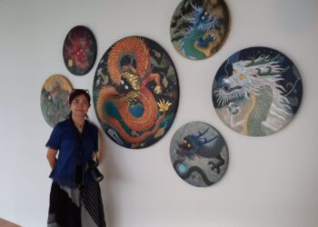 “Denyar Renjana”, Pameran Lima Seniman Perempuan Indonesia di Santrian Art Gallery Sanur