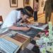 Comeon Komatsu, Seniman Jepang yang Pamerkan Karya Seni Woodblock Print di ARMA Art Veranda