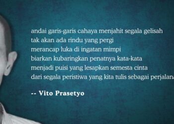 Puisi-puisi Vito Prasetyo  |  Antara Hitam dan Putih