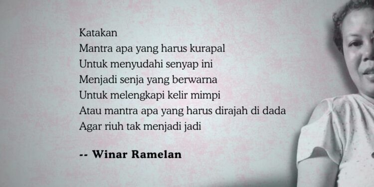 Puisi-puisi Winar Ramelan | Aqil Baligh
