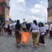 Gerakan “Malasti Resik” saat Upacara Ida Betara Turun Kabeh di Pura Agung Besakih