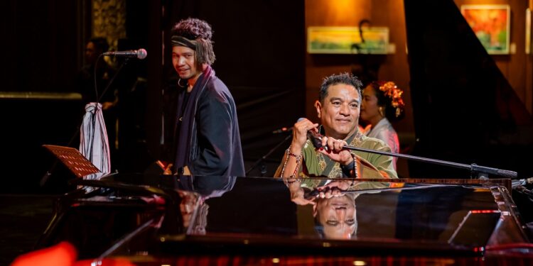 Nada “Dewata Nawa Sanga”  dalam “Swara Apurva” Karya Indra Lesmana di The Apurva Kempinski Bali