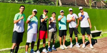 Bimo Seno dan Dolog Gelar Pertandingan Tenis Lapangan di Denpasar