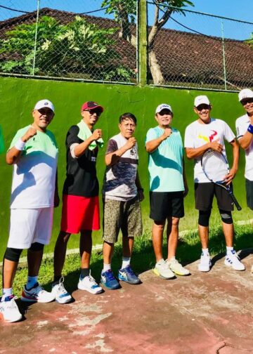 Bimo Seno dan Dolog Gelar Pertandingan Tenis Lapangan di Denpasar