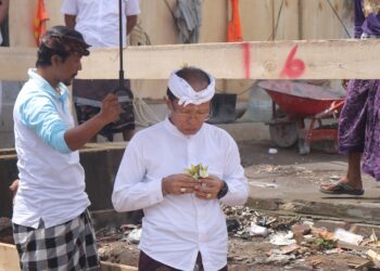 Dirjen Bimas Hindu Letakkan Batu Pertama, Gedung Pascasarjana STAHN Mpu Kuturan Resmi Dibangun