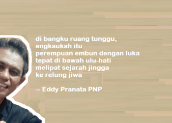 Puisi-puisi Eddy Pranata PNP | Stasiun, Lorong, Diam