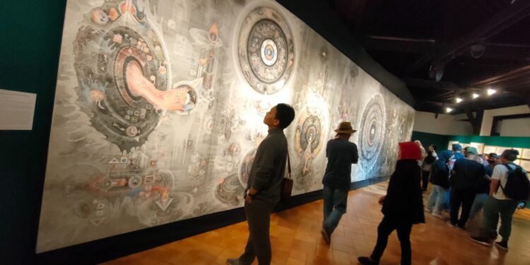 Membunyikan Luka, Menghidupkan Diri : Catatan Pameran “Gering Agung” Putu Wirantawan