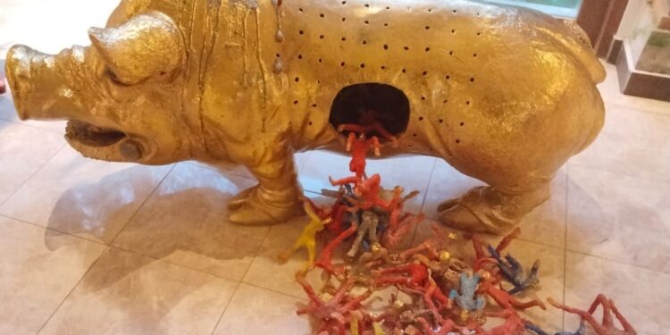 Satire Visual Wayan Setem