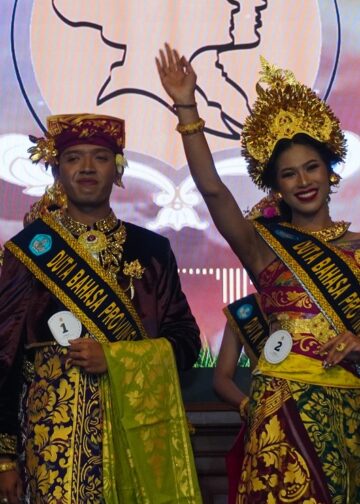 Wahyu Sanjaya dan Cintya Pradnyandewi Terpilih Sebagai Duta Bahasa Provinsi Bali 2025