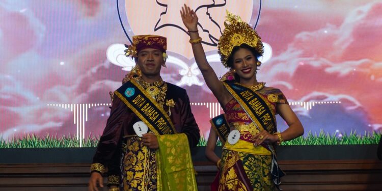 Wahyu Sanjaya dan Cintya Pradnyandewi Terpilih Sebagai Duta Bahasa Provinsi Bali 2025