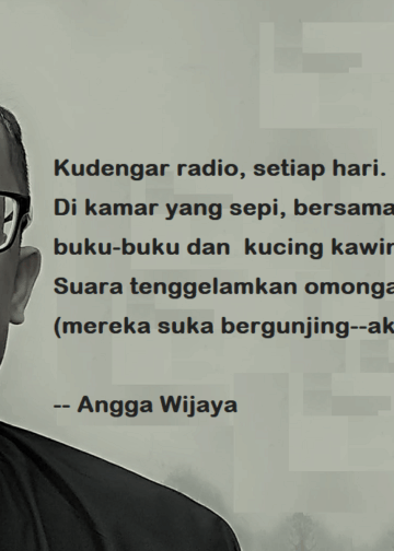 Sajak-Sajak Angga Wijaya | Radio Tidak Kumatikan