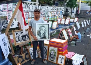 Yan Mintaraga, Seniman Pinggir Taman Kota Singaraja