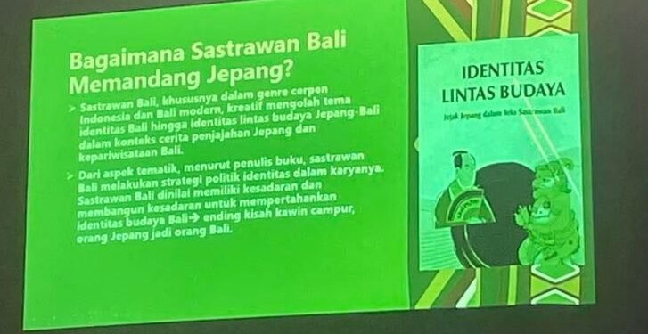 Buku “Identitas Lintas Budaya: Jejak Jepang dalam Teks Sastrawan Bali” Memperkaya Perspektif Kajian Sastra di Bali