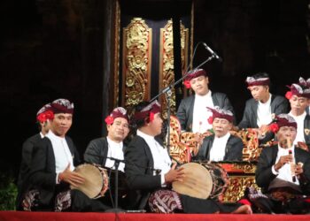 Karya-karya Bersejarah dari Sekaa Gong Legendaris Giri Kusuma Bontihing-Buleleng di Pesta Kesenian Bali