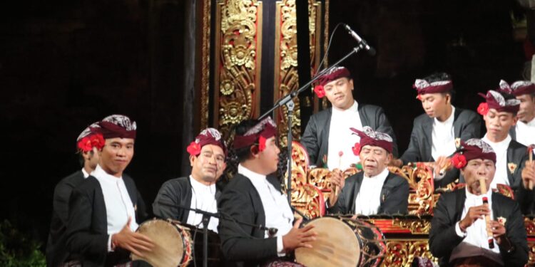 Karya-karya Bersejarah dari Sekaa Gong Legendaris Giri Kusuma Bontihing-Buleleng di Pesta Kesenian Bali